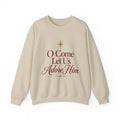O Come Let Us Adore Him' Crewneck