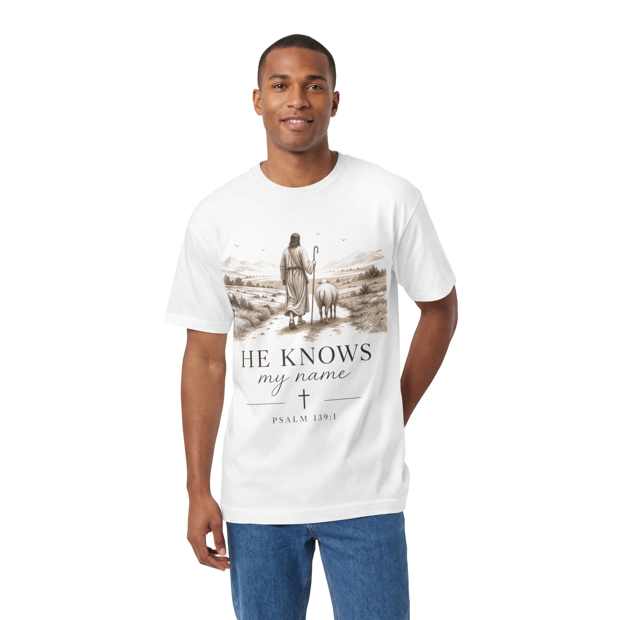 He Knows My Name Unisex Classic Tee