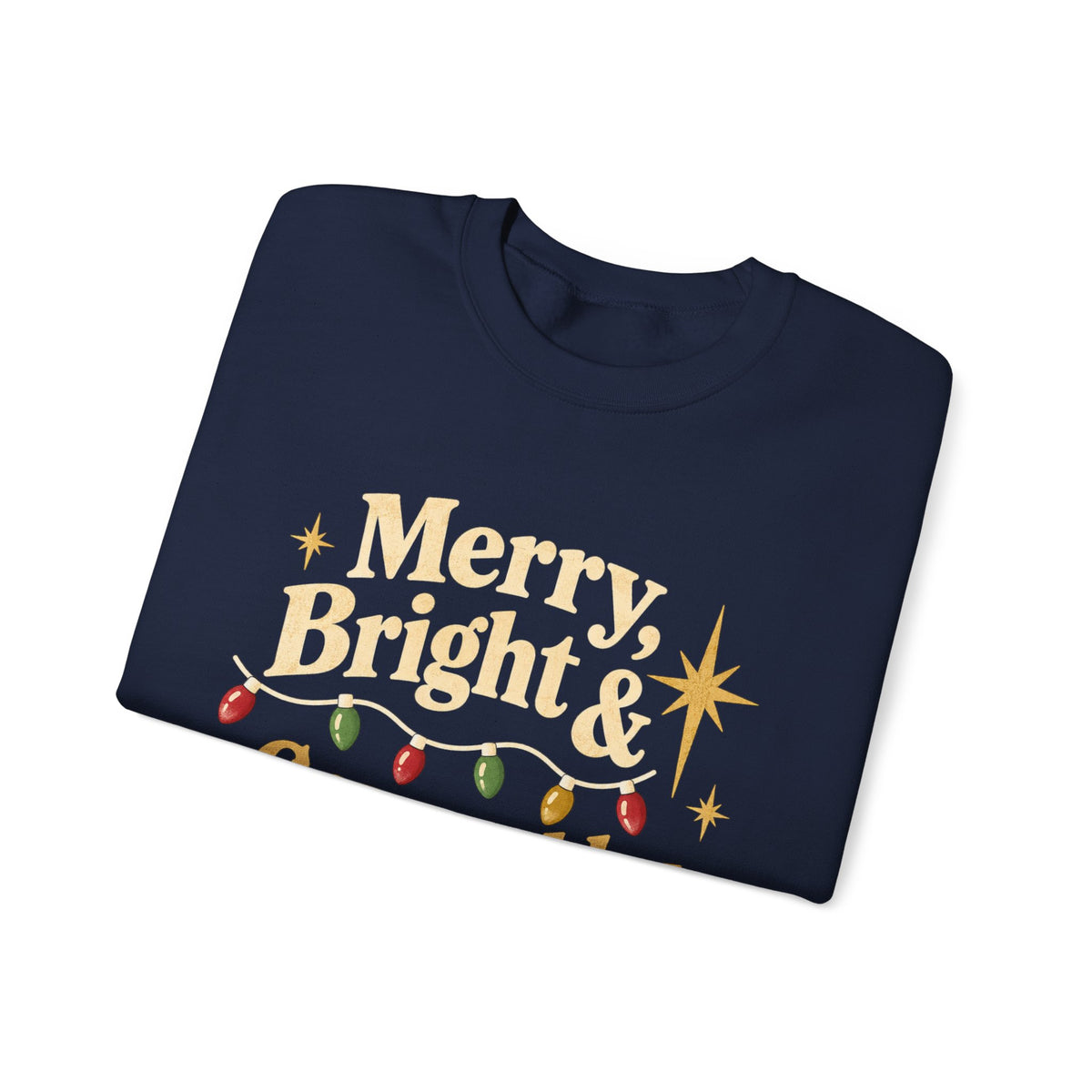 Merry & Bright'  Crewneck