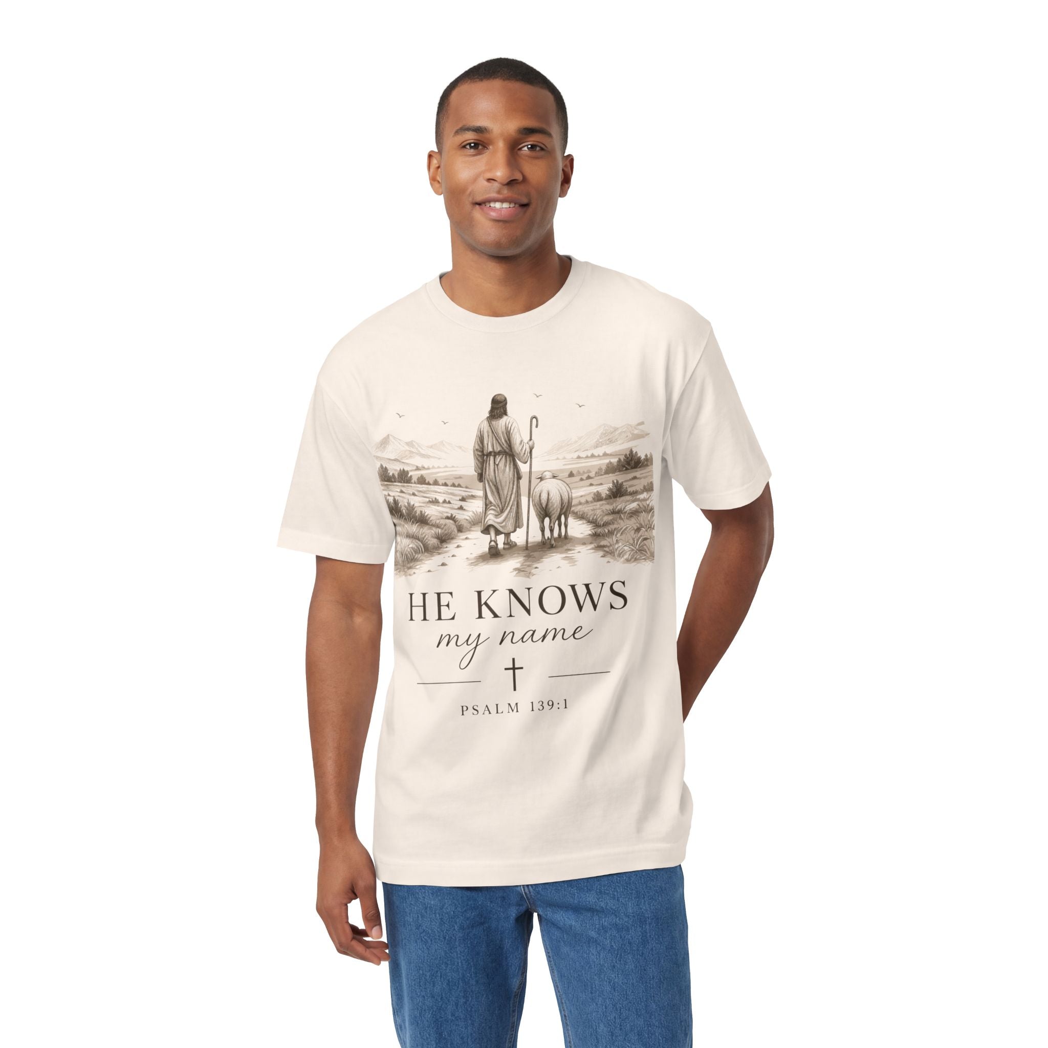 He Knows My Name Unisex Classic Tee