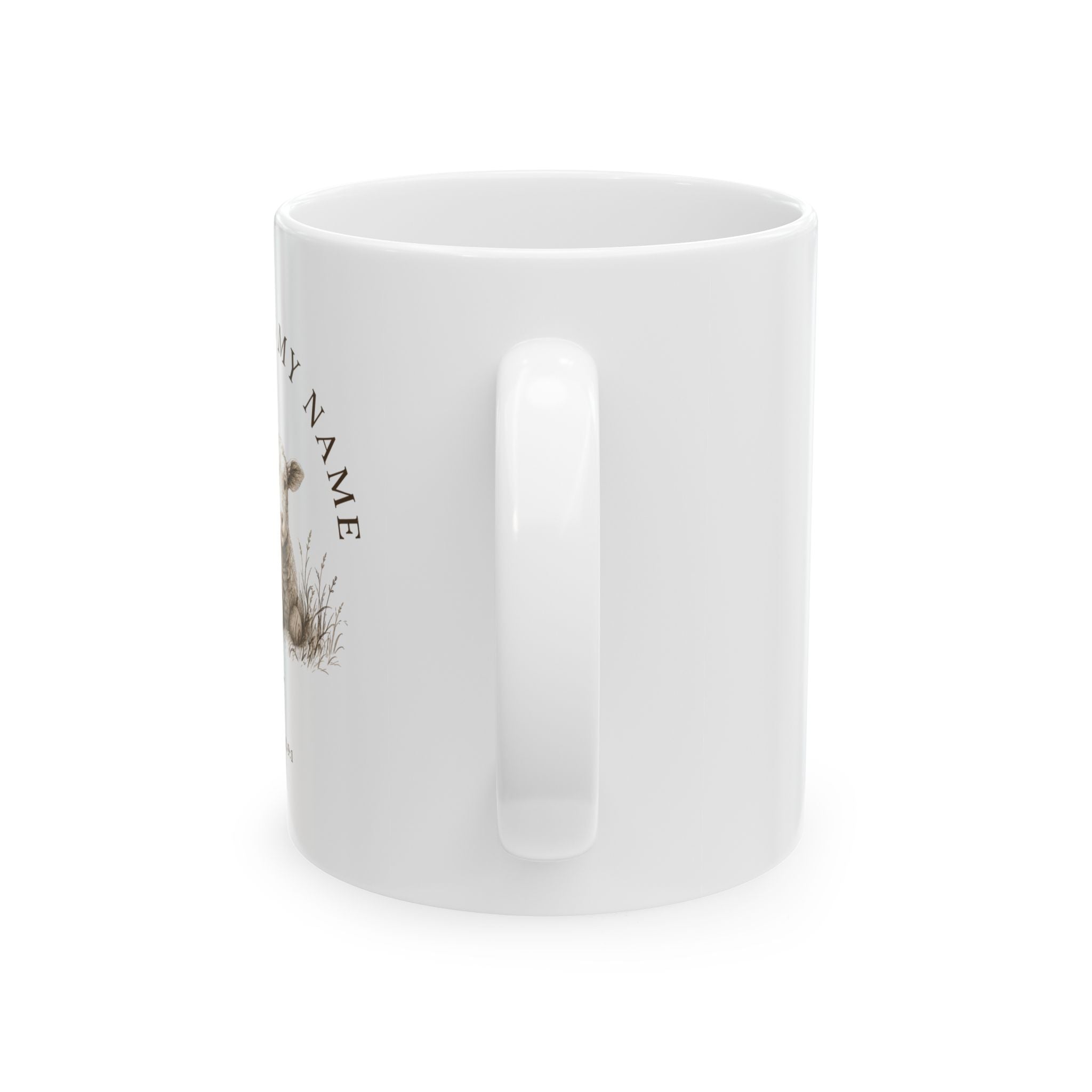 He Knows My Name Ceramic Mug, (11oz, 15oz)