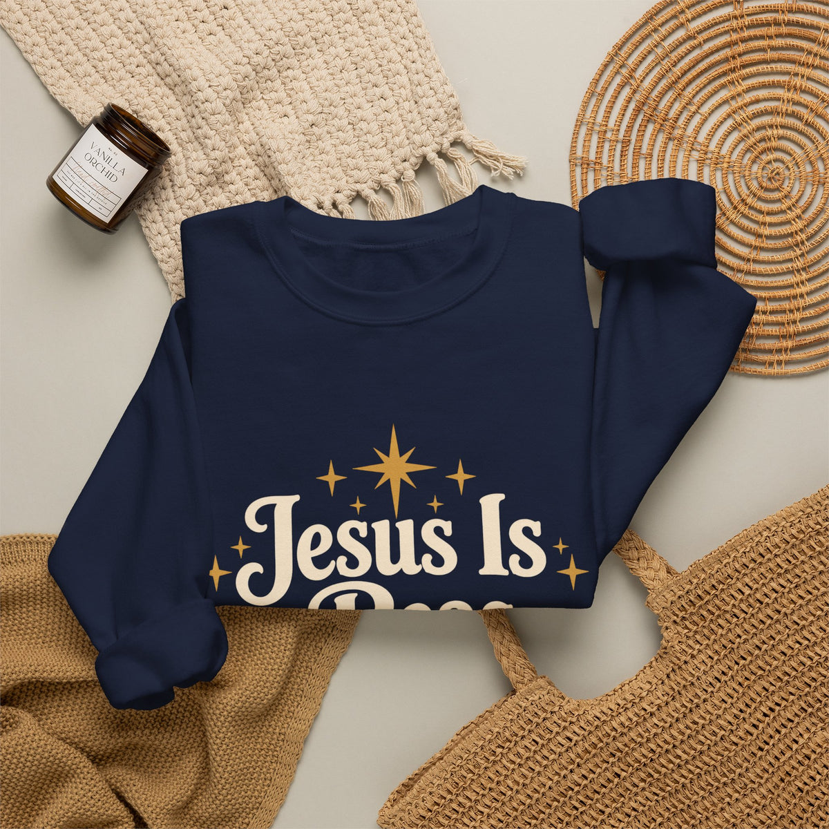 Jesus is the Reason' Crewneck
