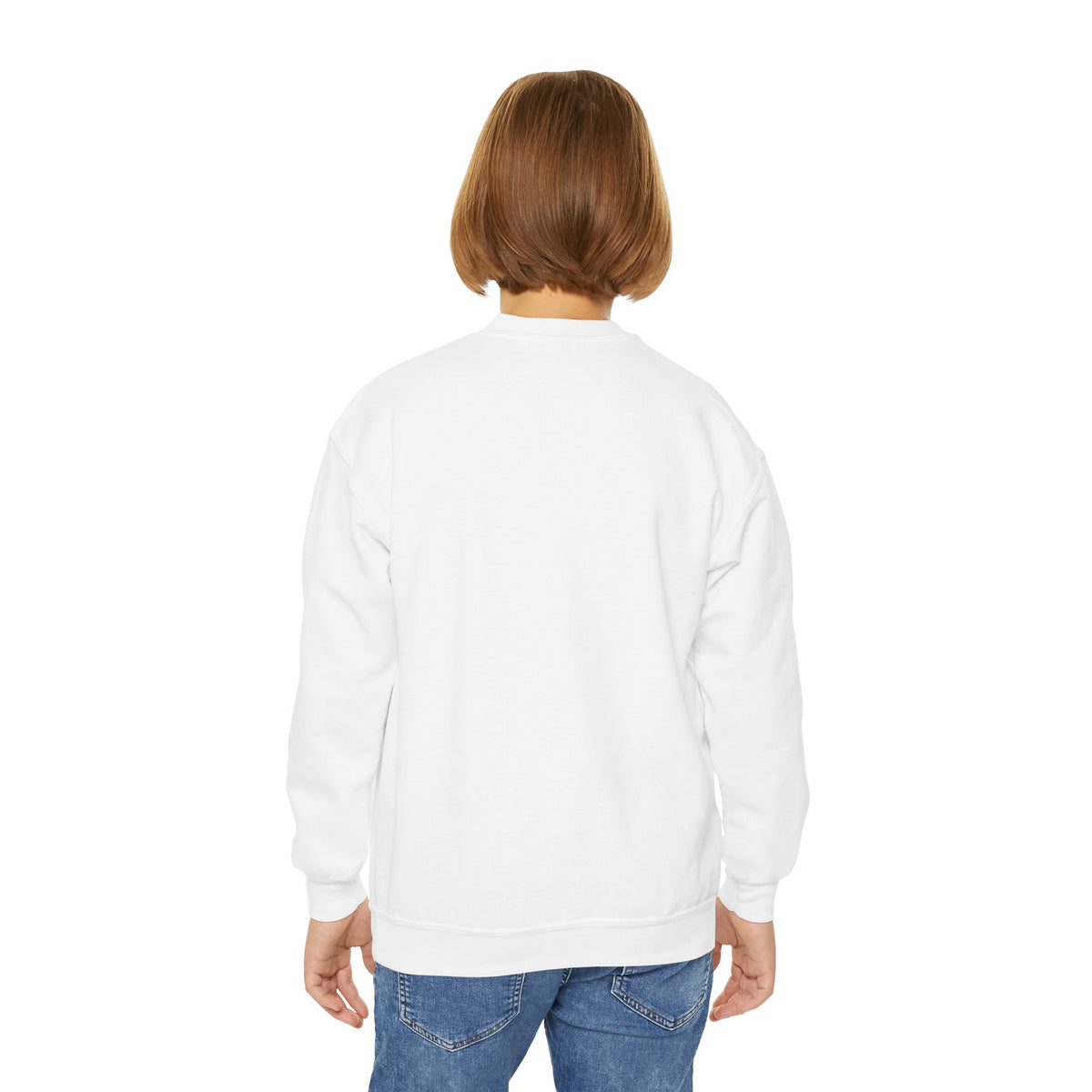 Youth Crewneck O Come let us Adore Him’