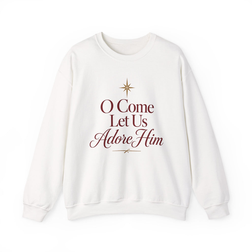O Come Let Us Adore Him' Crewneck
