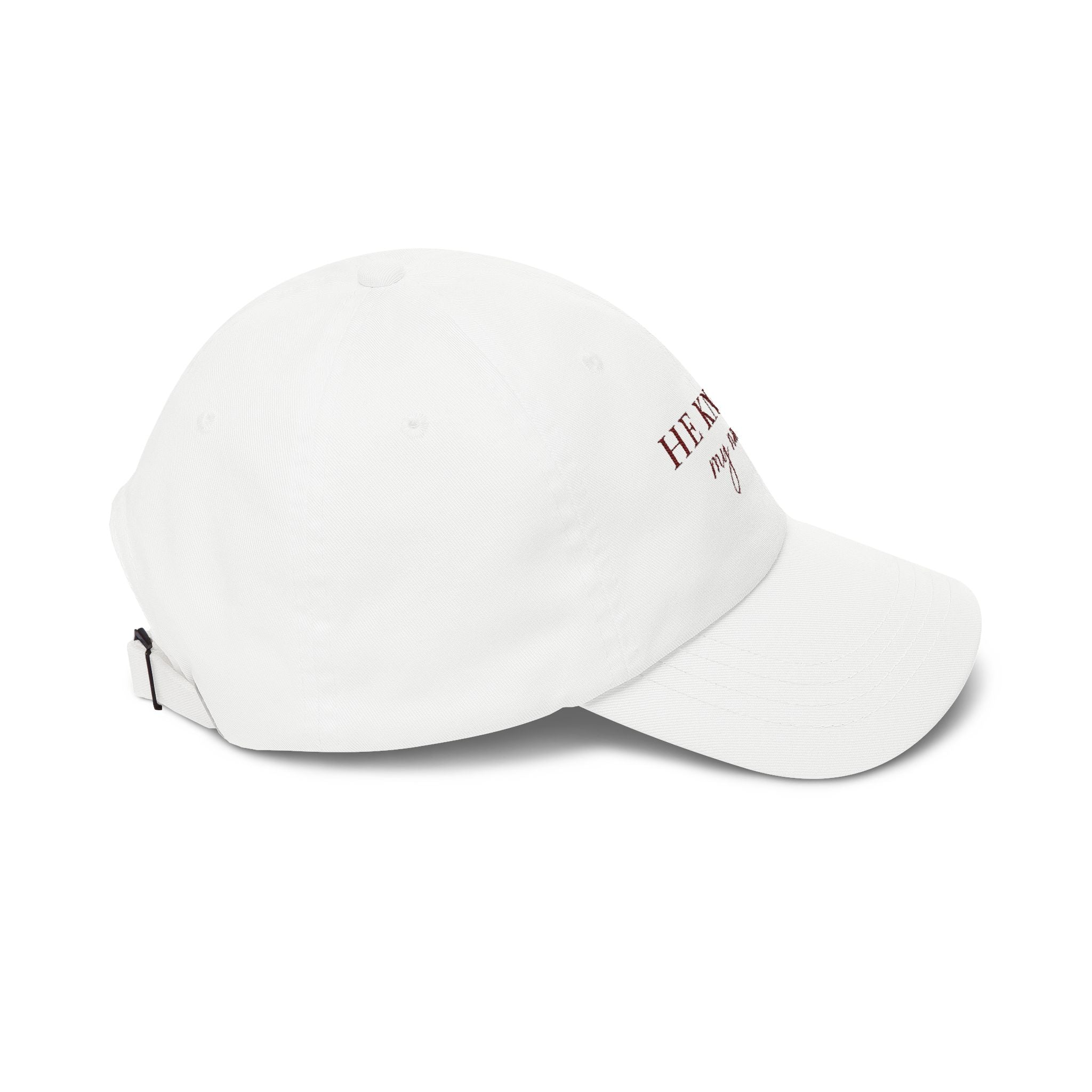 He Knows My Name Unisex Cap