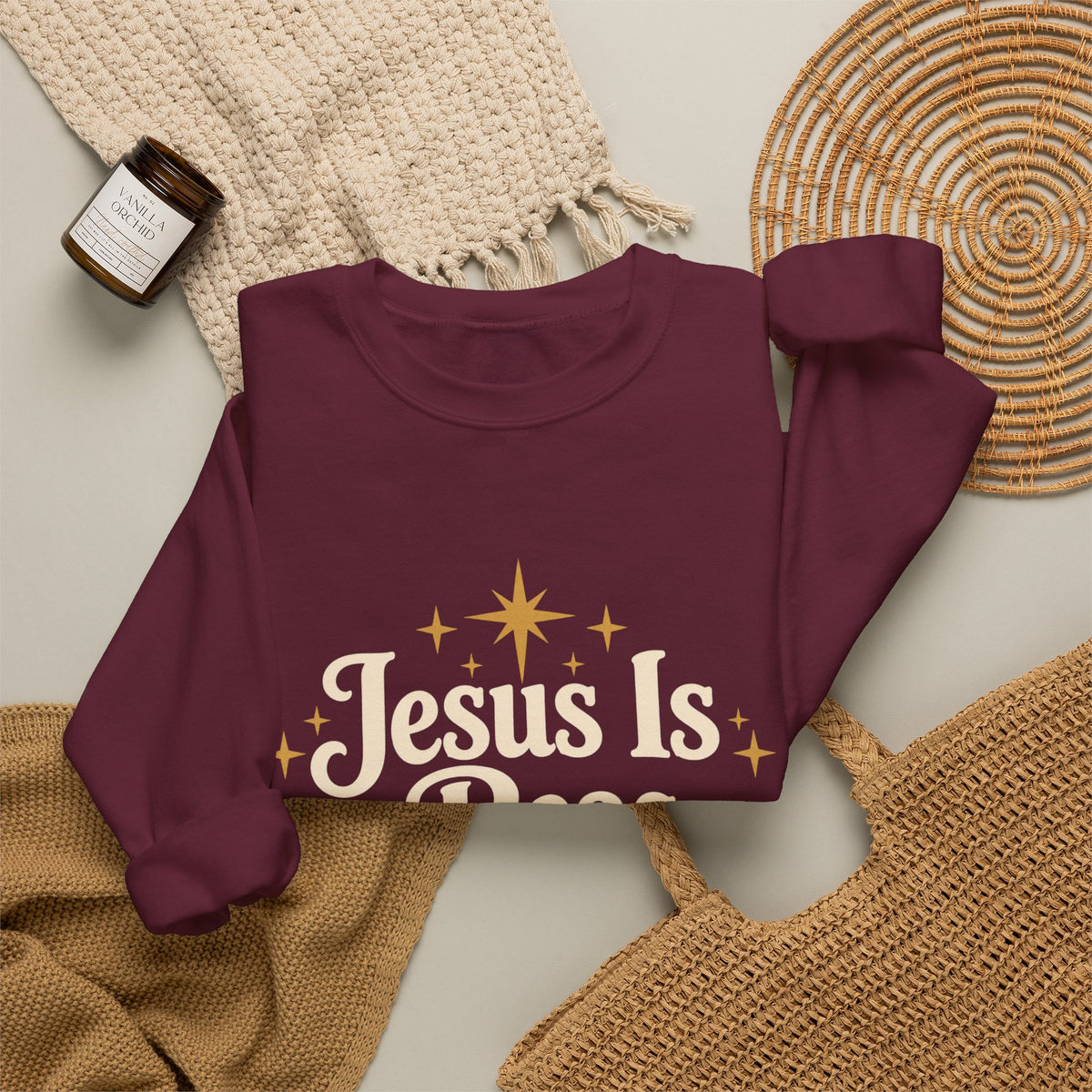 Jesus is the Reason' Crewneck