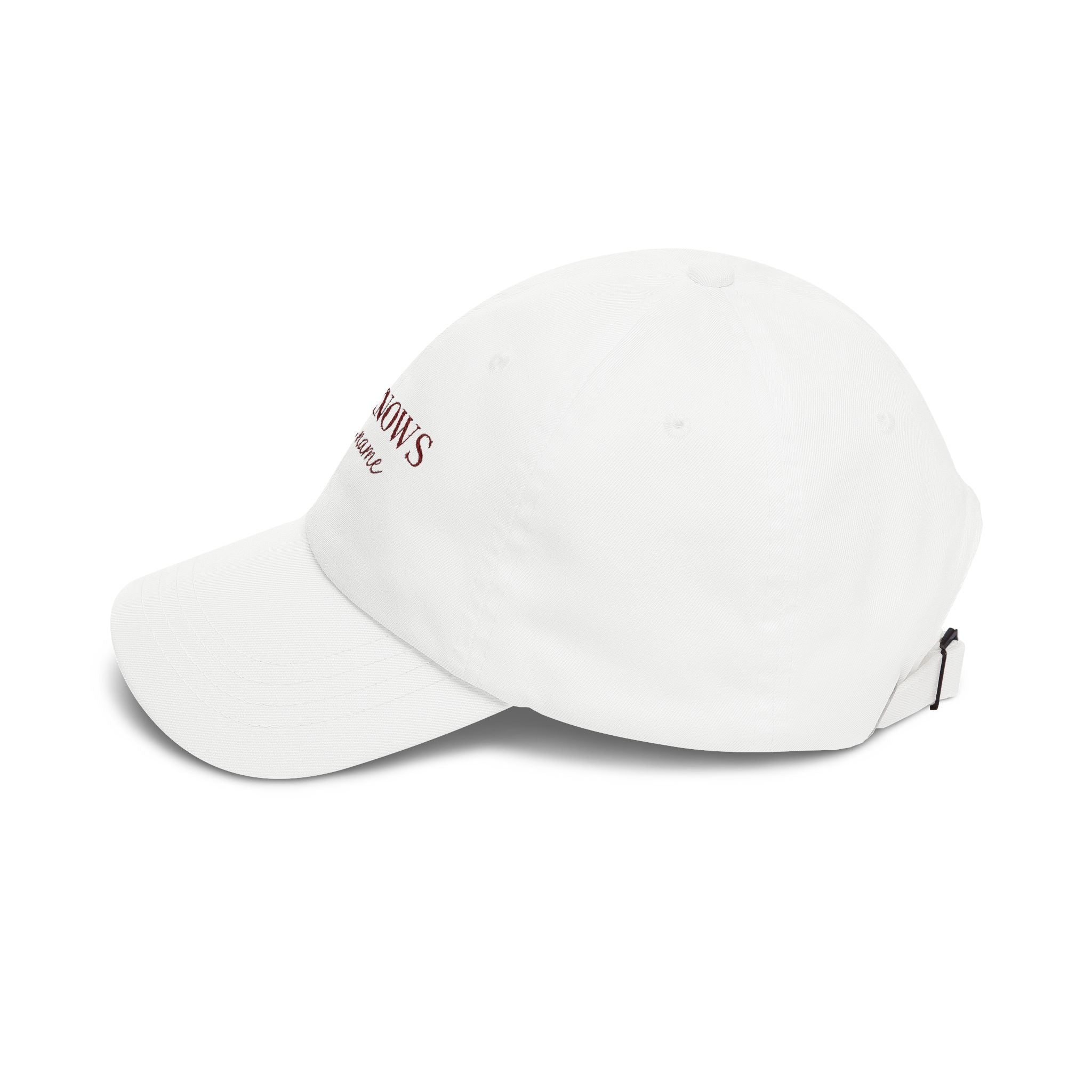 He Knows My Name Unisex Cap