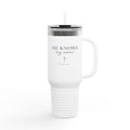 He Knows My Name’ Insulated Travel Tumbler 40oz