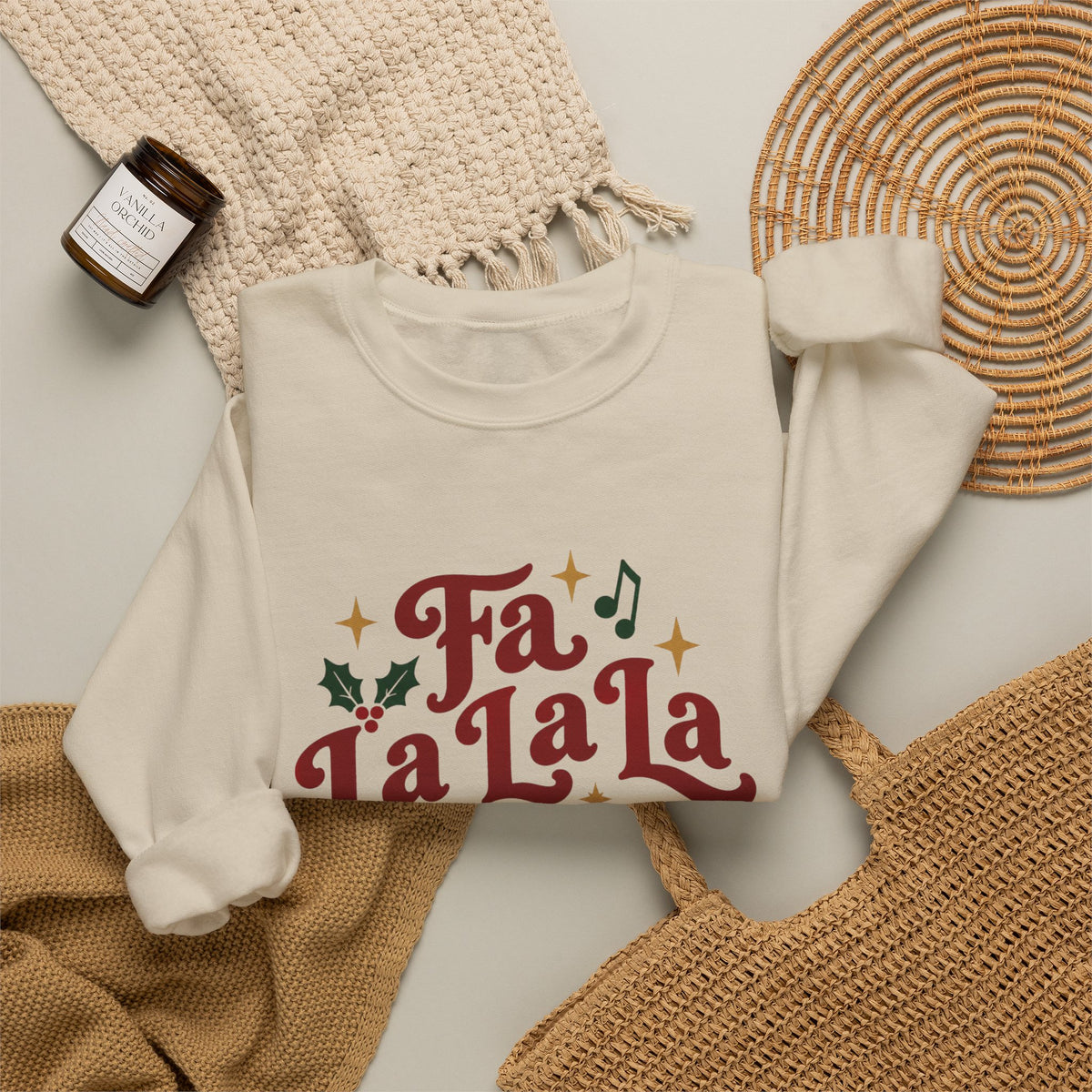 Fa-LaLa Faith Crewneck