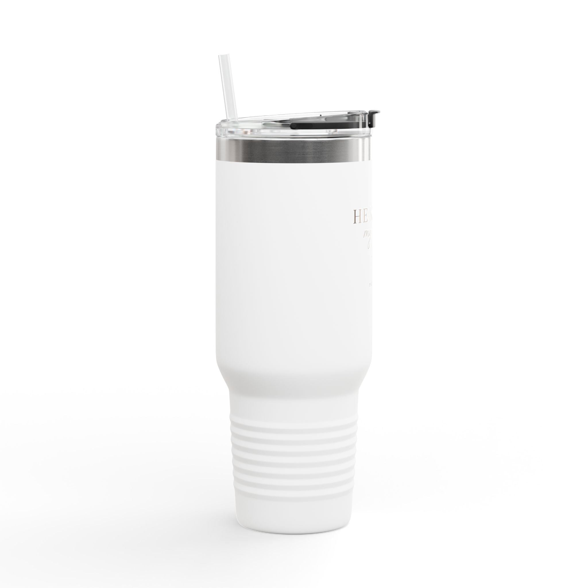 He Knows My Name’ Insulated Travel Tumbler 40oz