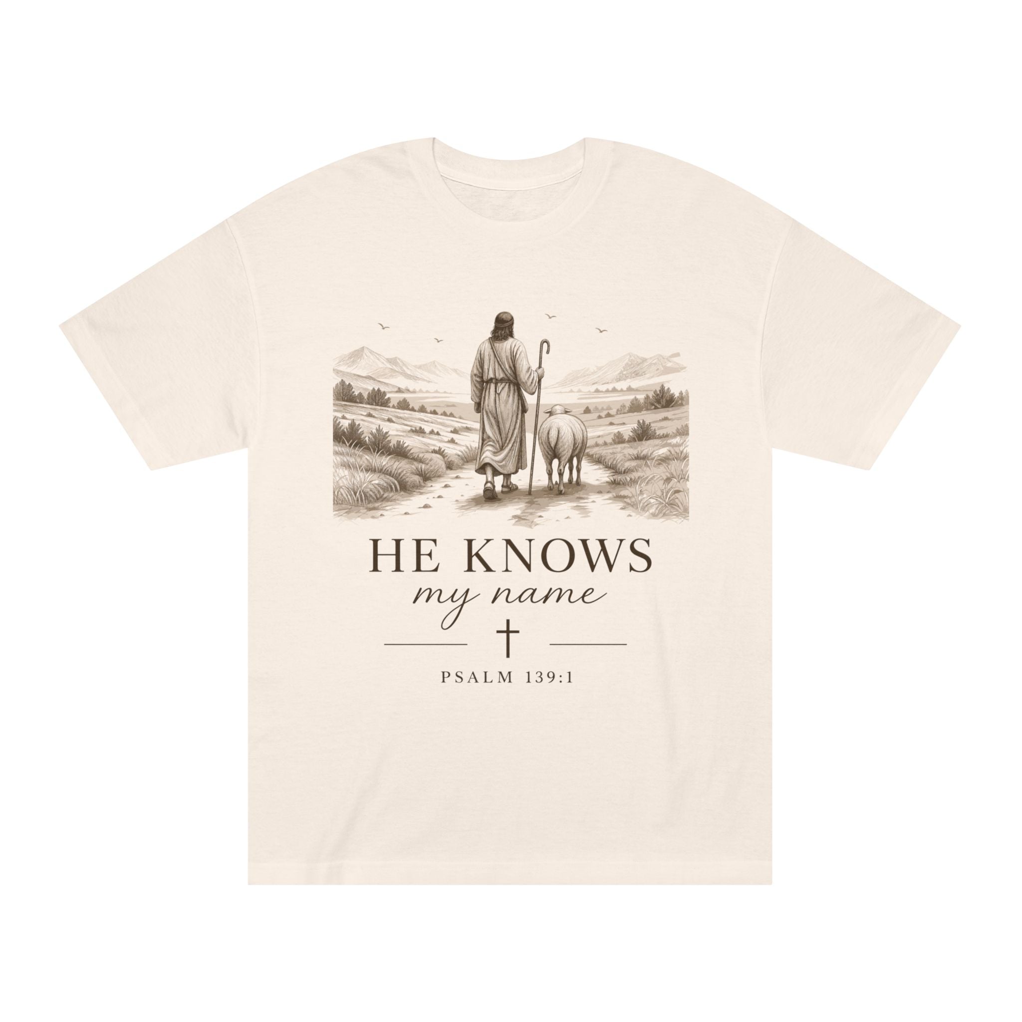 He Knows My Name Unisex Classic Tee