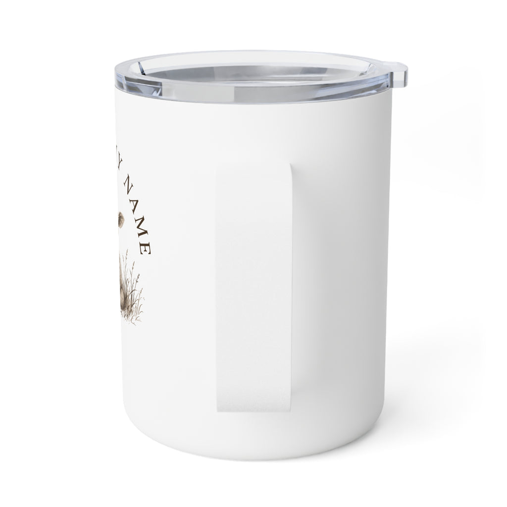 He Knows My Name To-Go Coffee Mug, 10oz