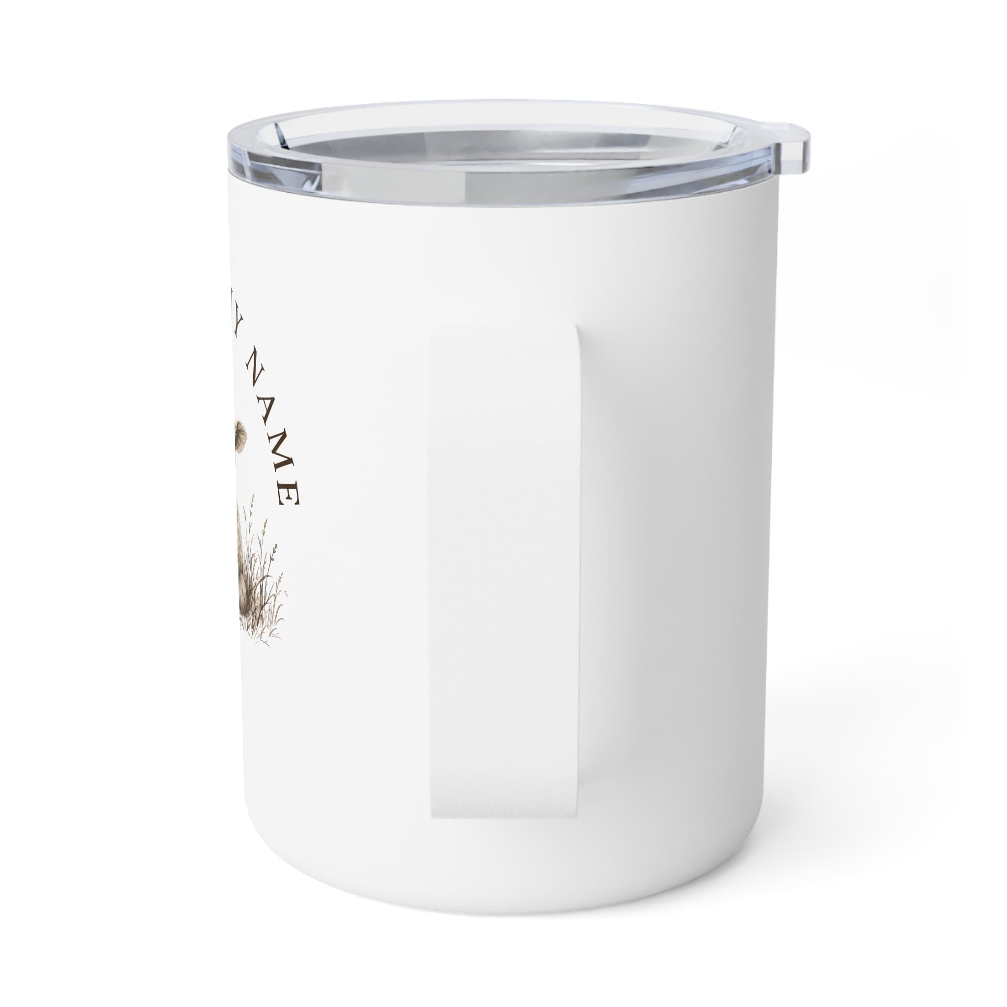 He Knows My Name To-Go Coffee Mug, 10oz