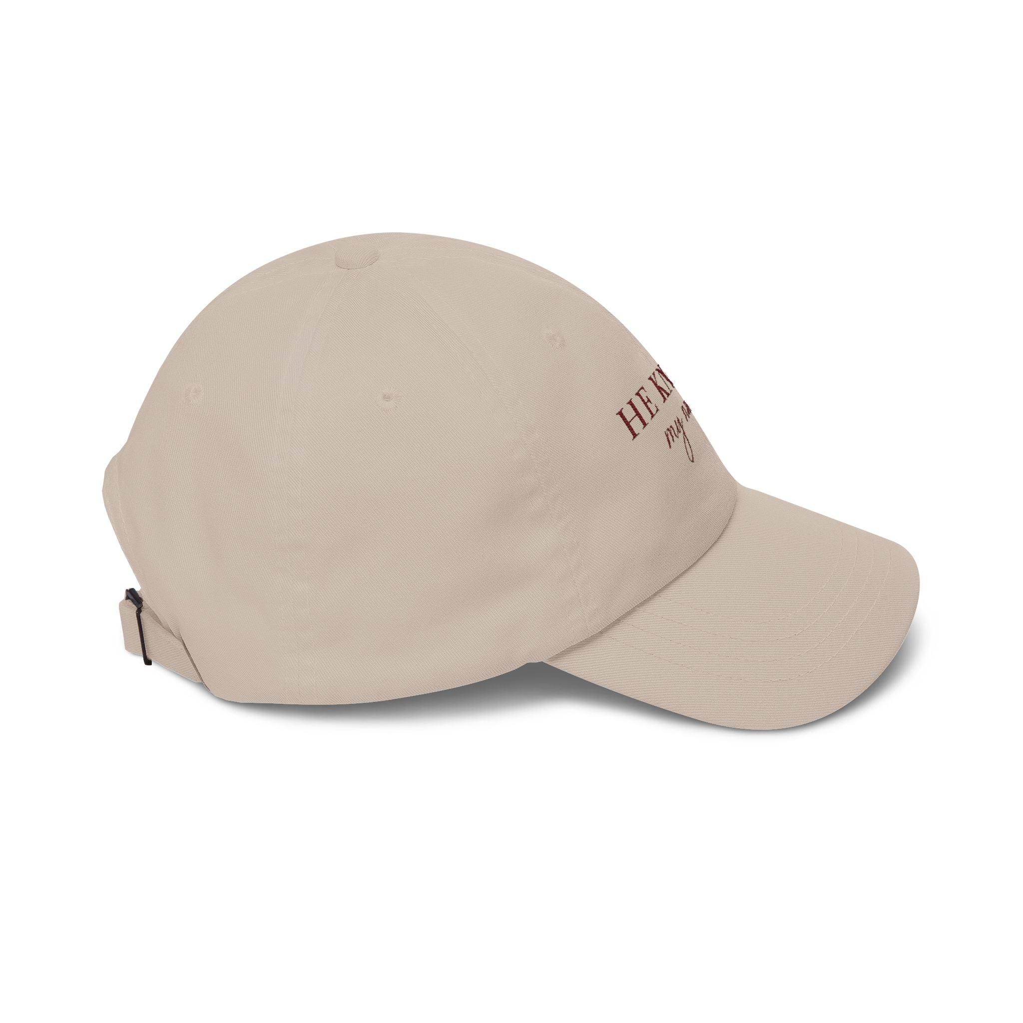 He Knows My Name Unisex Cap