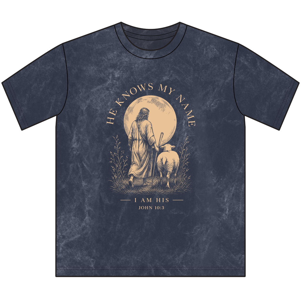 He Knows My Name Vintage Tee