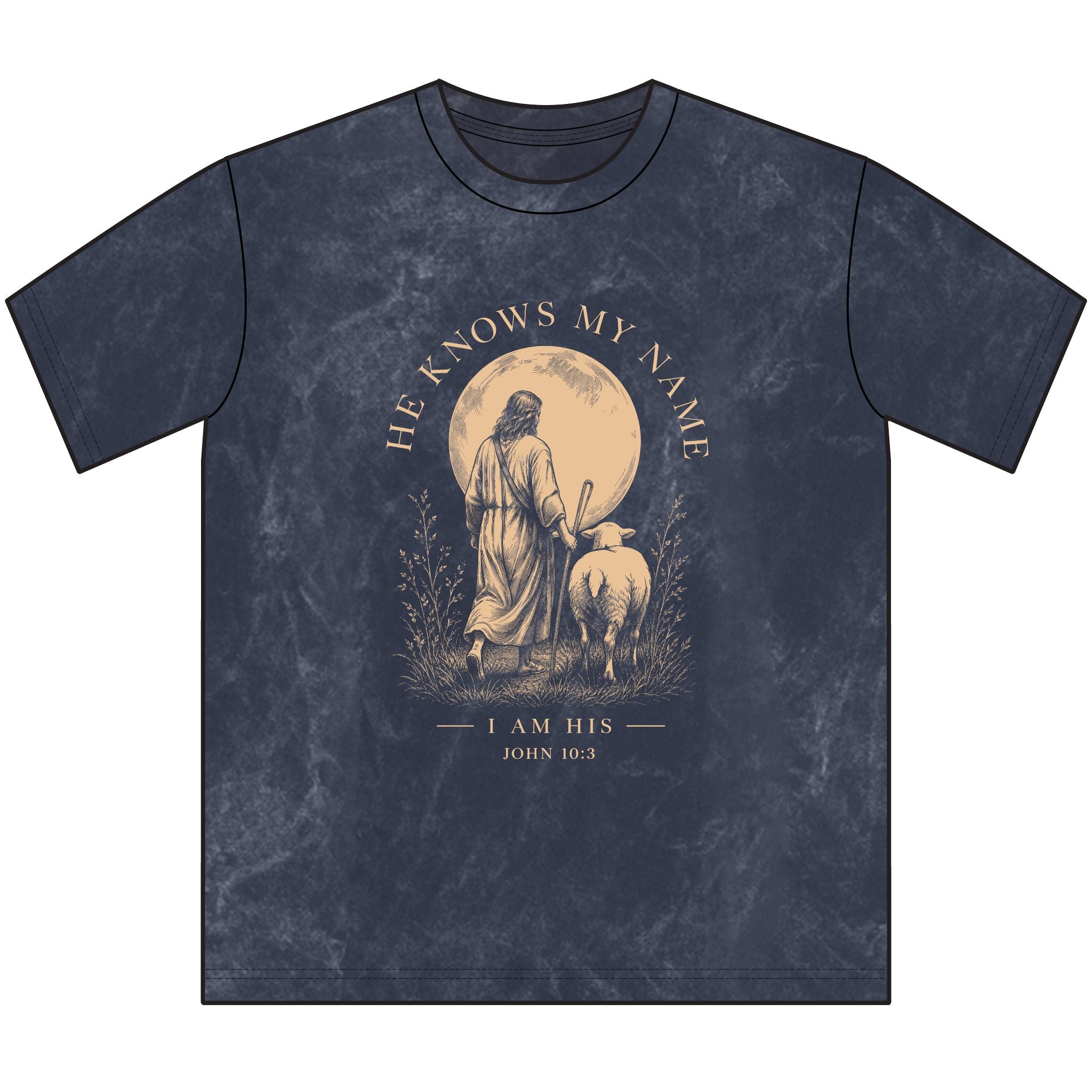 He Knows My Name Vintage Tee