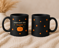 God’s Got You, Pumpkin’ Mug - Black